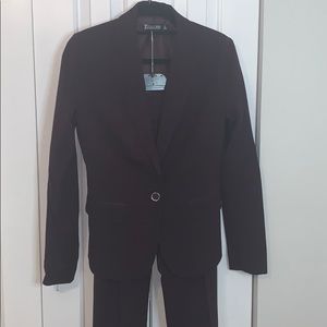NY&Co. Burgundy Suit
